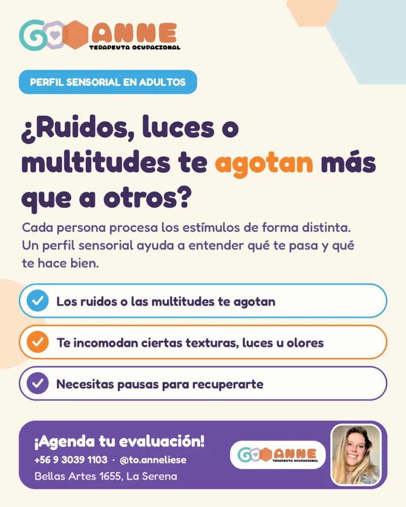 ¿Ruidos, luces o multitudes te agotan más que a otros? Un perfil sensorial ayuda a entender qué te pasa y qué te hace bien.